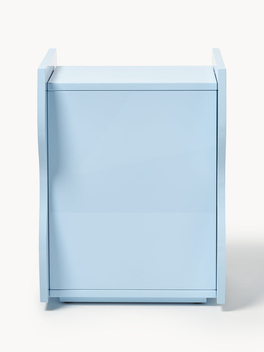 High-Gloss Bedside Table Emina