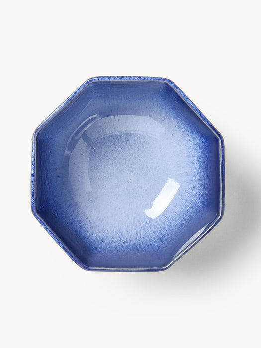 Handmade Bowls Vinci with Reactive Glaze Set of 4