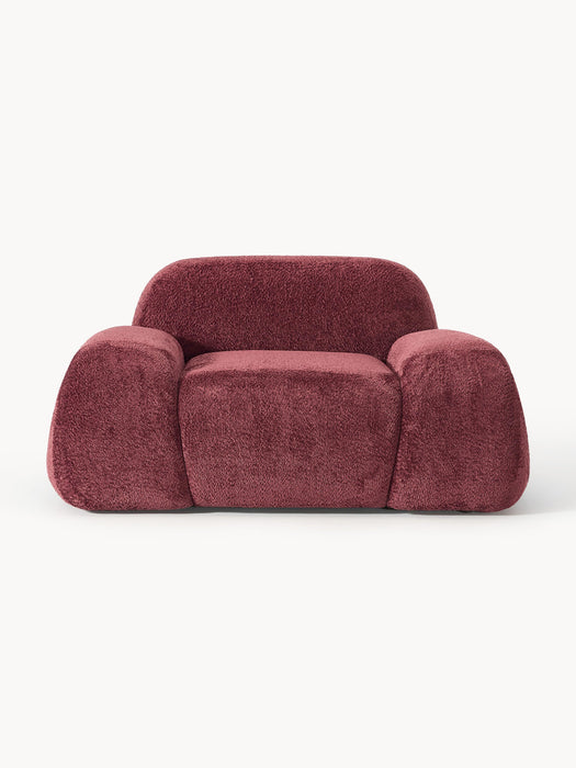 Wolke Teddy-BouclÃ© Lounge Chair