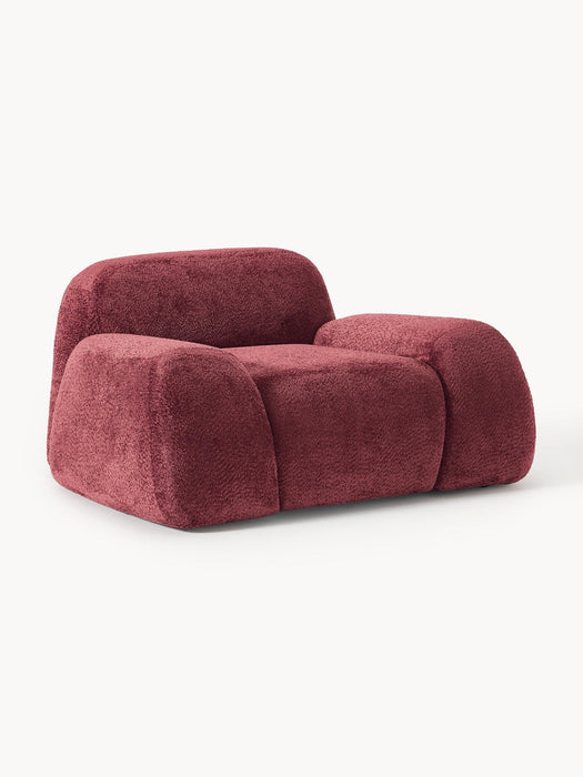Wolke Teddy-BouclÃ© Lounge Chair