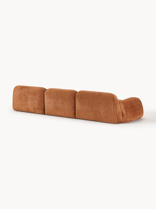 Wolke Modular Teddy Bouclé Sofa (4-seater)