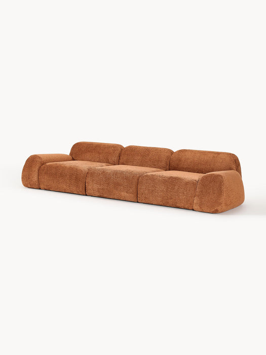 Wolke Modular Teddy Bouclé Sofa (4-seater)