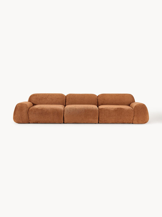 Wolke Modular Teddy Bouclé Sofa (4-seater)
