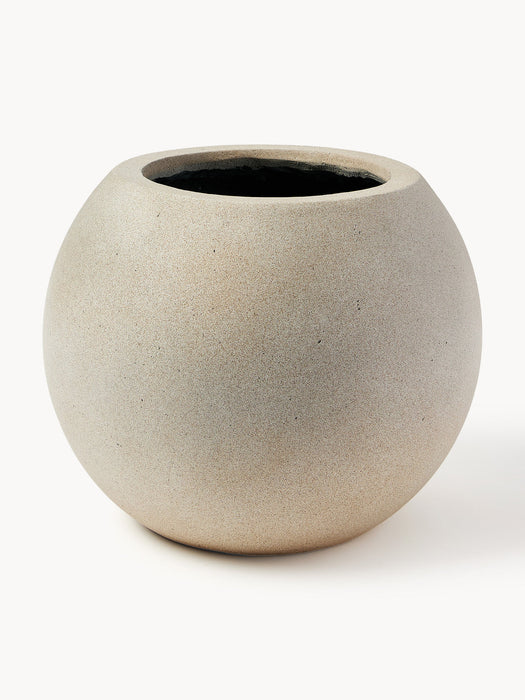Tuscany Outdoor Concrete Cover Pot, H 21 cm