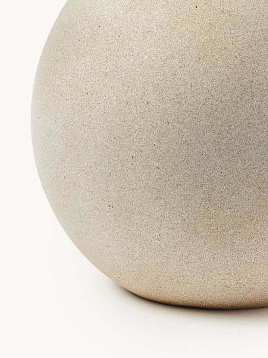 Tuscany Outdoor Concrete Cover Pot, H 21 cm