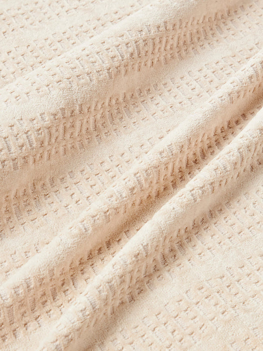 Tallulah Velour Towel Set with Decorative Fringes, in various set sizes