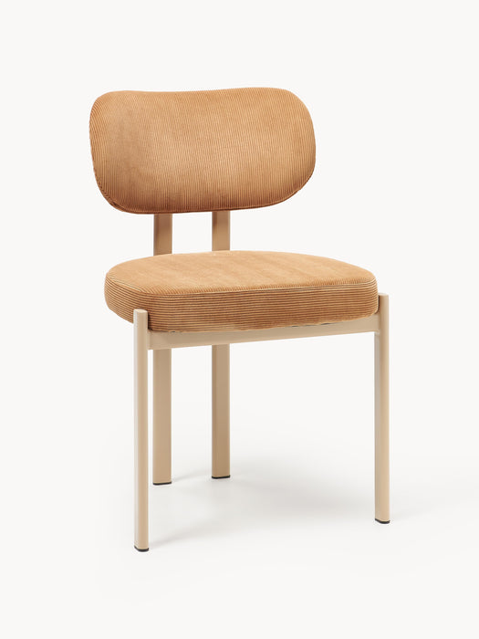 Upholstered Corduroy Dining Chair Adrien