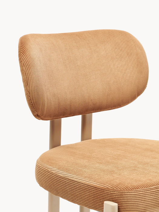 Upholstered Corduroy Dining Chair Adrien