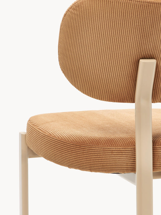 Upholstered Corduroy Dining Chair Adrien