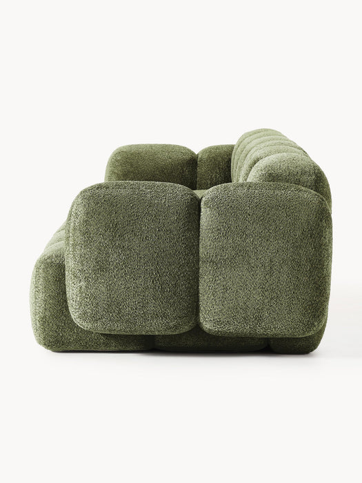 Tayla Modular Teddy-Bouclé Sofa (4-seater)