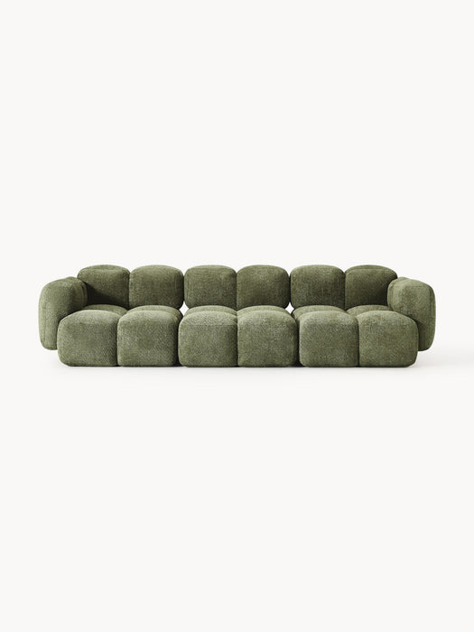 Tayla Modular Teddy-Bouclé Sofa (4-seater)