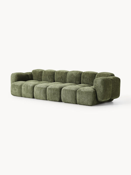Tayla Modular Teddy-Bouclé Sofa (4-seater)