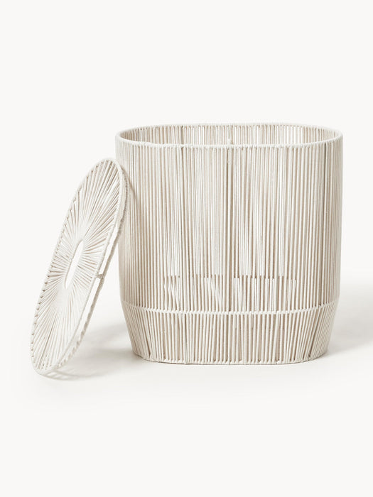 Gabe Handwoven Double Laundry Basket in Rope