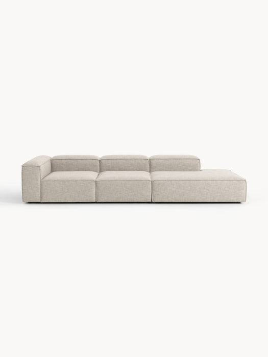 XL Linen Blend Modular Chaise Lennon