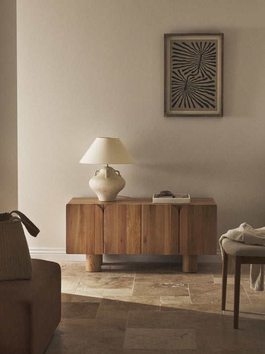 Oak Wood TV Stand Cadi