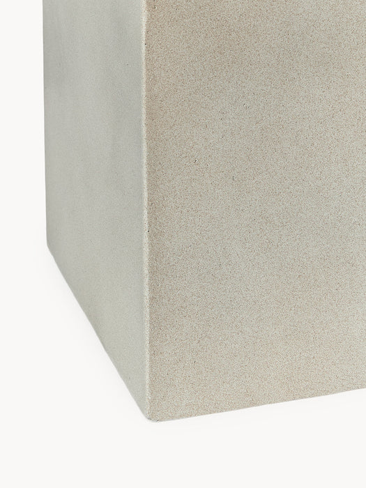 Tuscany Outdoor Concrete Cover Pot, H 30 cm