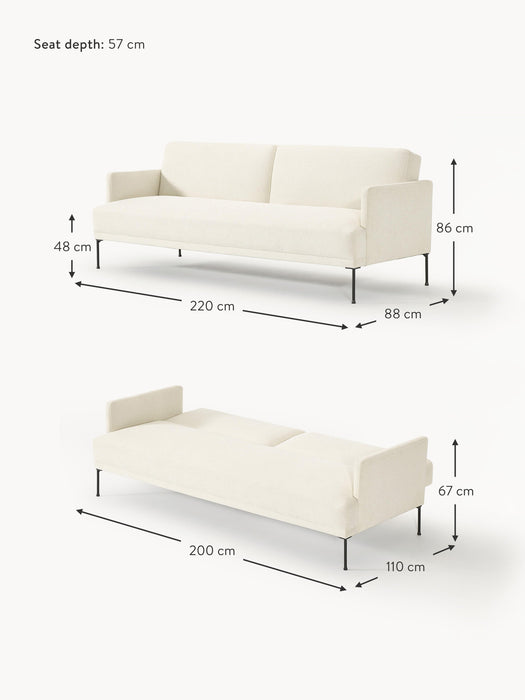Sofa Bed Fluente 3-seater