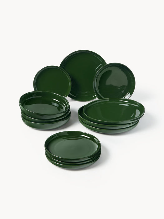 Nessa Porcelain Tableware Set, 4 People, Set of 12