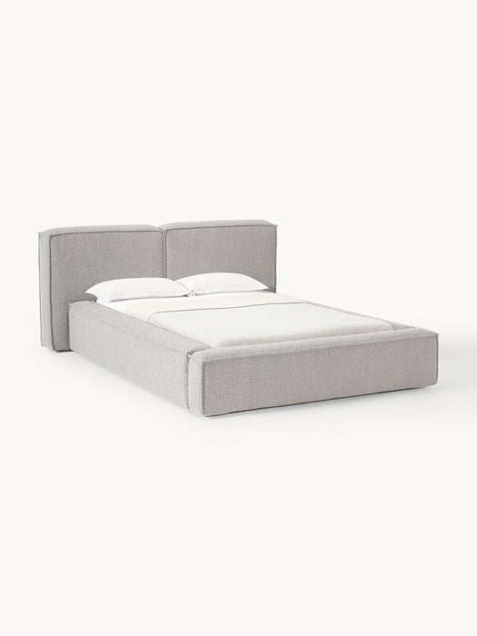 Upholstered Boucl Bed Lennon