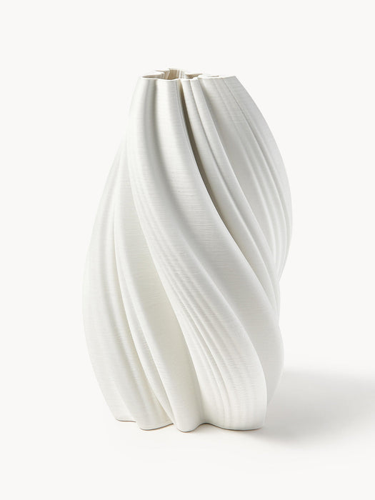 Melody 3D Printed Porcelain Vase, H 42 cm
