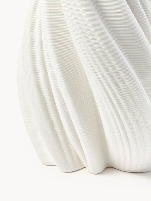 Melody 3D Printed Porcelain Vase, H 42 cm