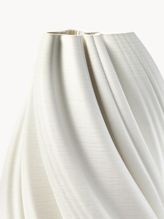 Melody 3D Printed Porcelain Vase, H 42 cm