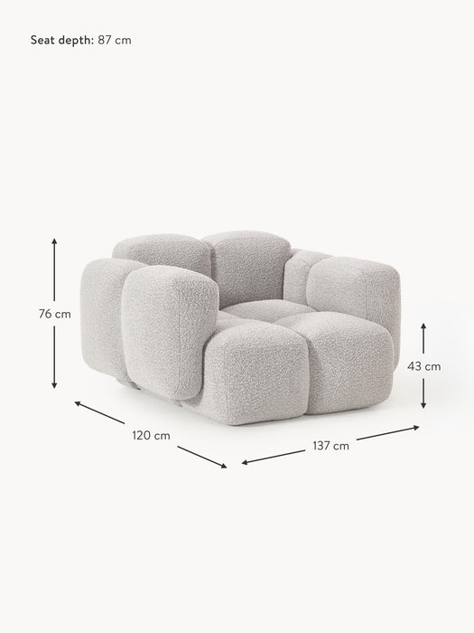 Boucl Lounge Chair Tayla