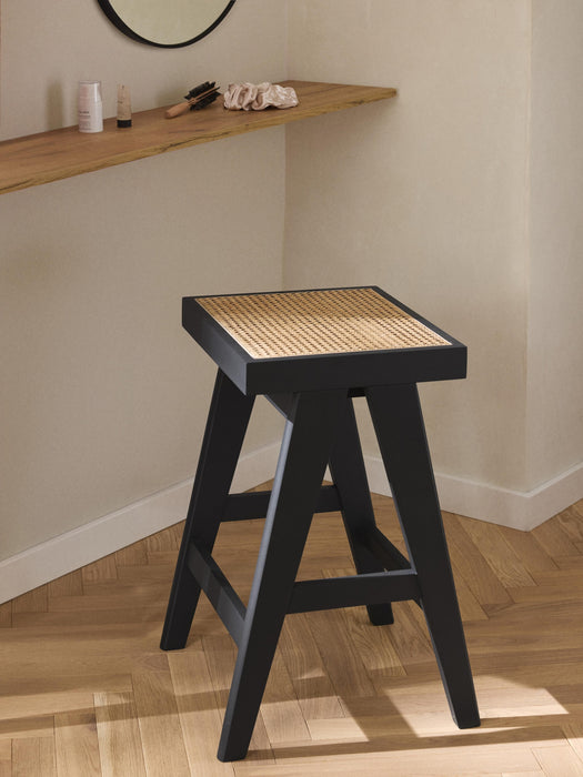 Counter Stool Sissi with Viennese Wickerwork