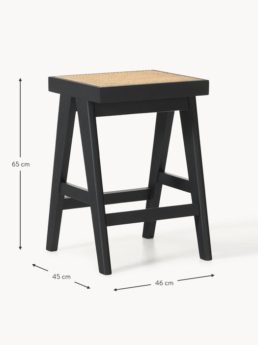 Counter Stool Sissi with Viennese Wickerwork