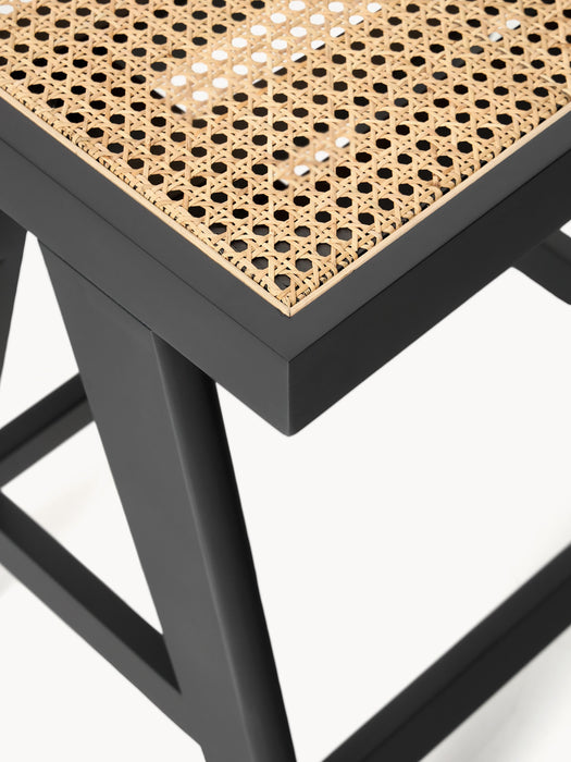 Counter Stool Sissi with Viennese Wickerwork