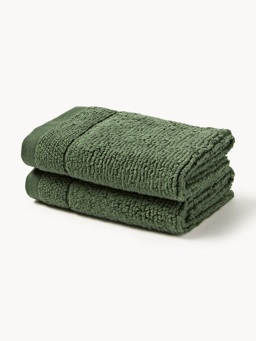 Towel Luxe with Striped Border in various sizes