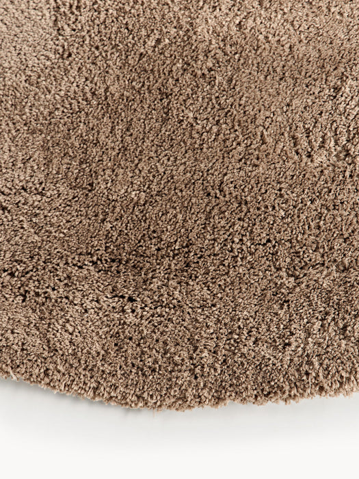 Leighton Round Fluffy High-Pile Rug