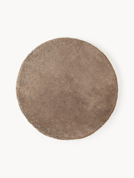 Leighton Round Fluffy High-Pile Rug