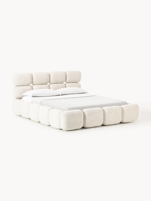Upholstered Boucl Bed Tayla