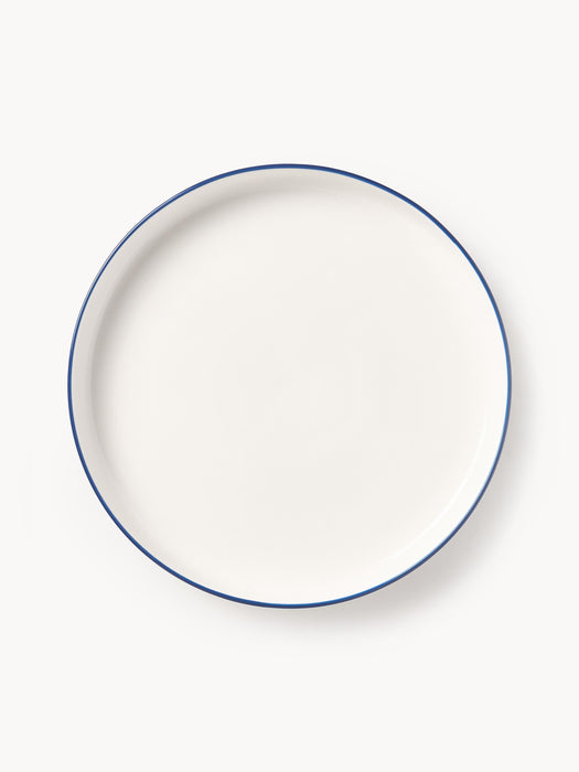 Porcelain Dinner Plates Facile Set of 2