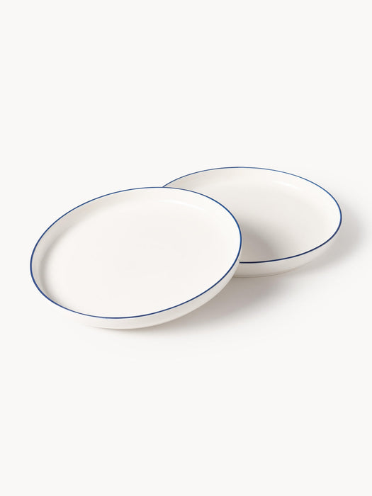 Facile Porcelain Dinner Plates, Set of 2