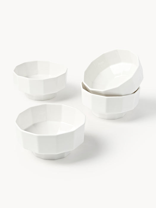 Porcelain Bowls Angoli Set of 4