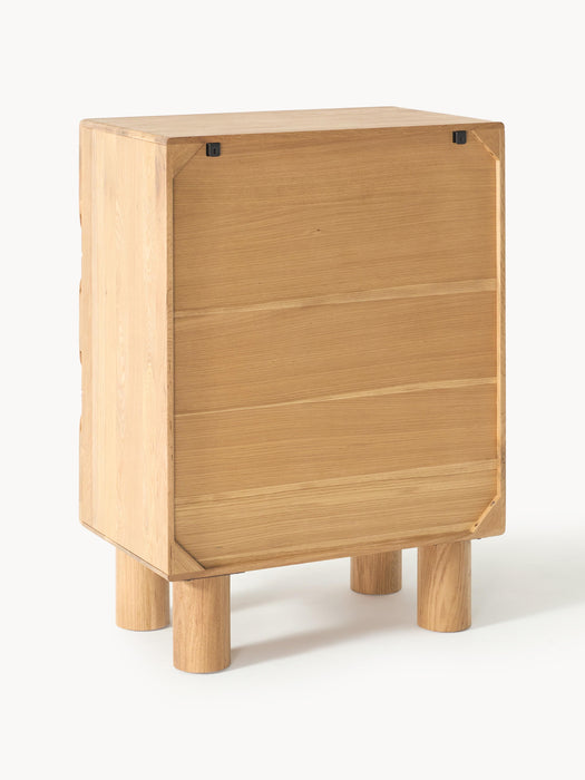 Oak Wood Chest of Drawers Cadi