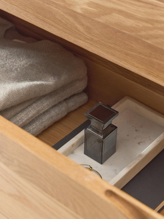 Oak Wood Chest of Drawers Cadi