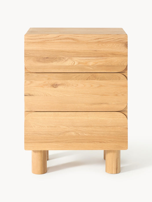 Oak Wood Chest of Drawers Cadi