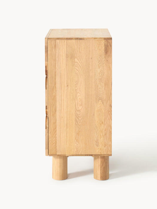 Oak Wood Chest of Drawers Cadi