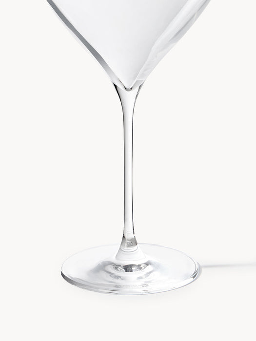 Silvio Crystal Bordeaux Wine Glasses, Set of 4
