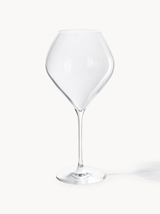 Silvio Crystal Bordeaux Wine Glasses, Set of 4