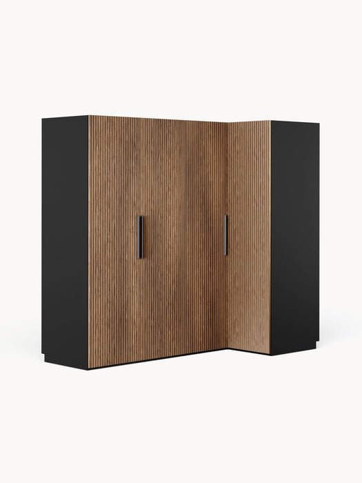 Modular Corner Wardrobe Simone 215 cm Wide in various sizes