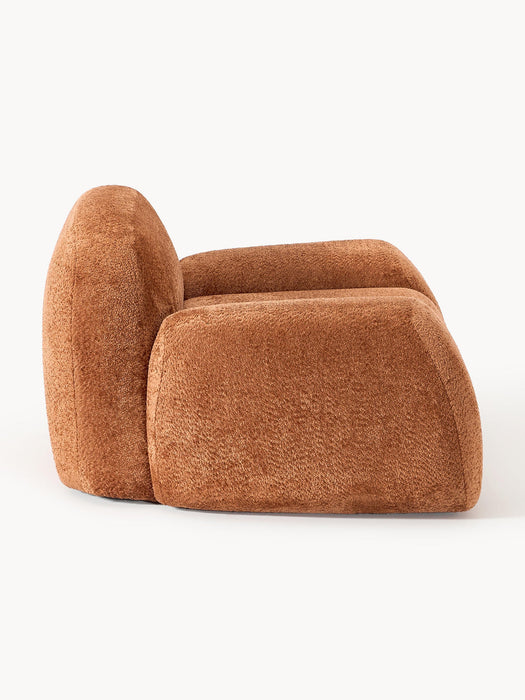 Wolke Teddy-BouclÃ© Lounge Chair