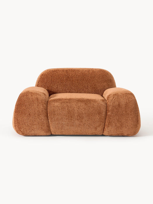 Wolke Teddy-BouclÃ© Lounge Chair