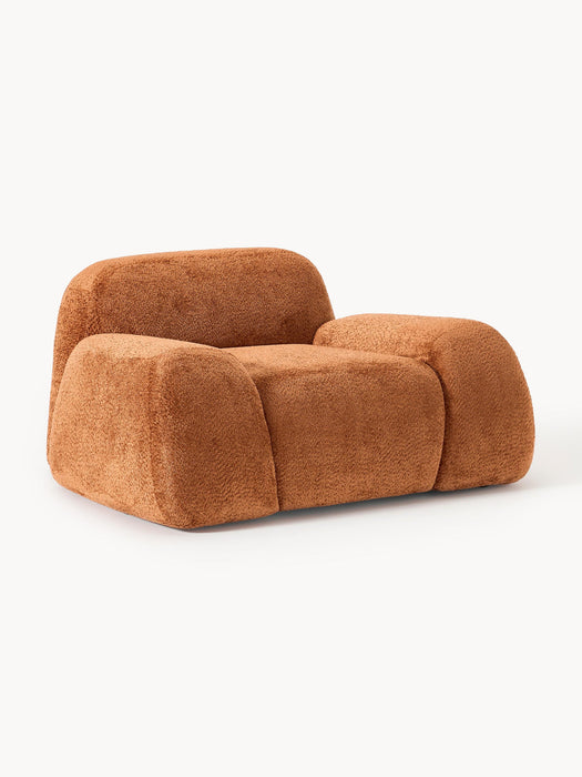 Wolke Teddy-BouclÃ© Lounge Chair