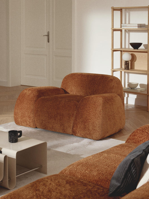 Teddy-Boucl Lounge Chair Wolke
