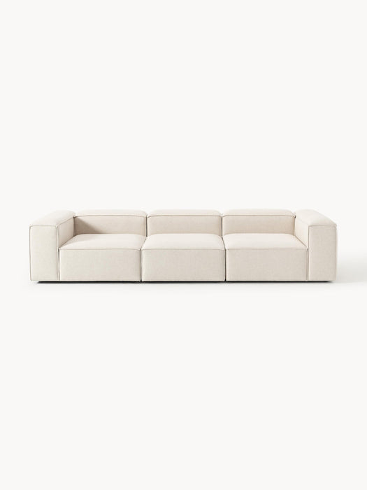 Lennon Linen Blend Modular Sofa (4-seater)