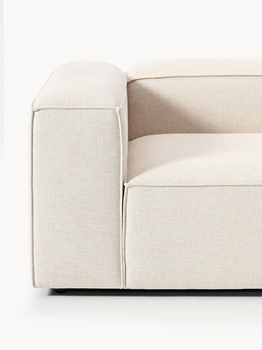 Linen Blend Modular Sofa Lennon 4-seater